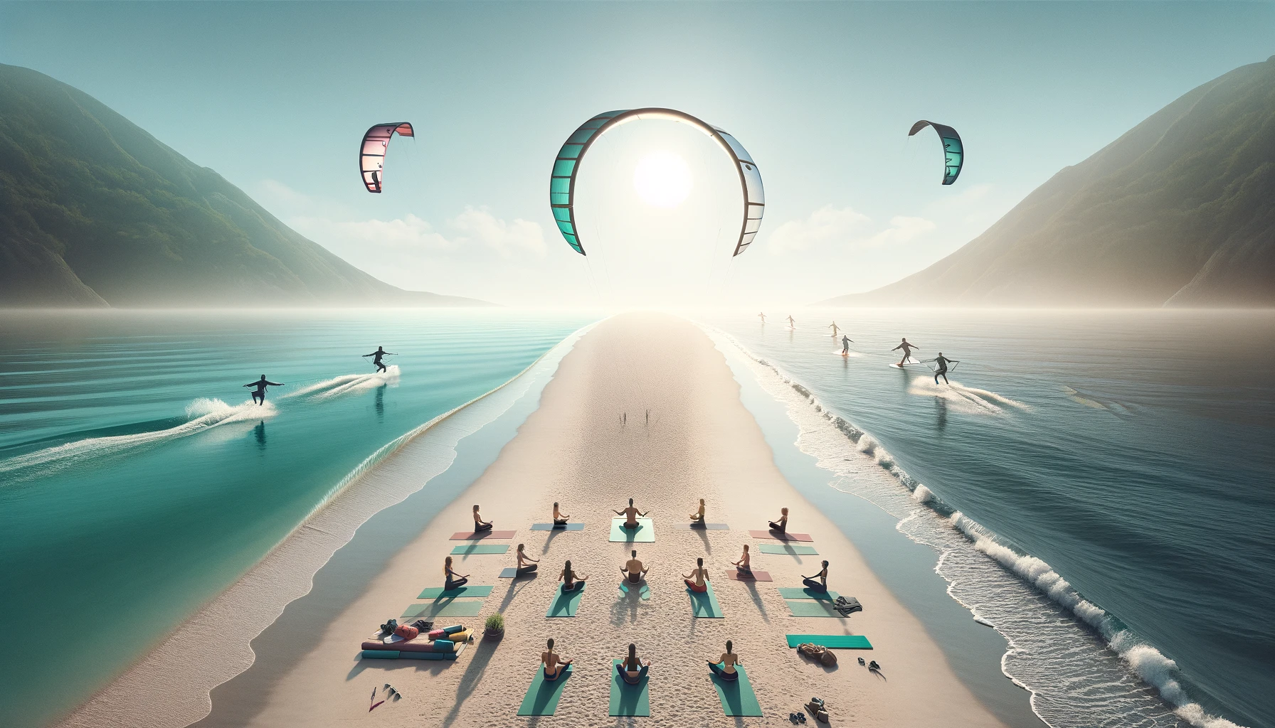 Kitesurf y Yoga: La Combinación Perfecta para Tu Cuerpo y Mente