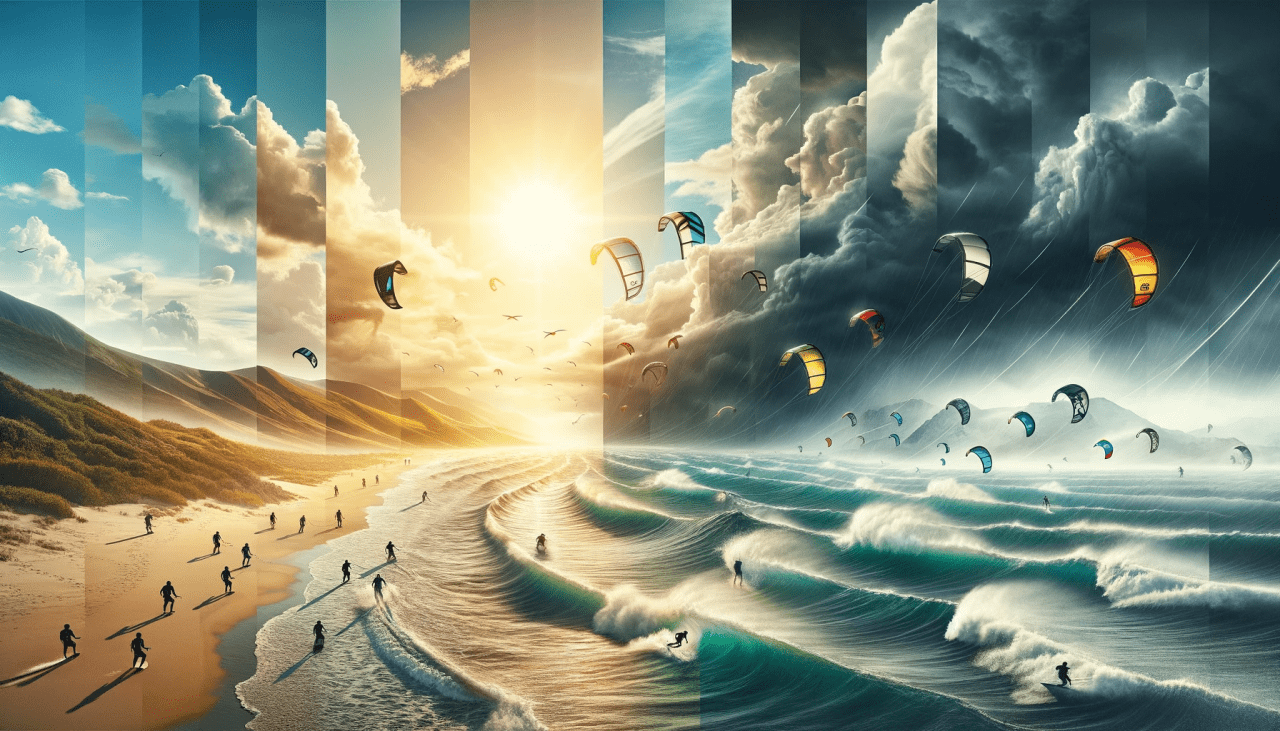 El Impacto de las Condiciones Climáticas en el Kitesurf