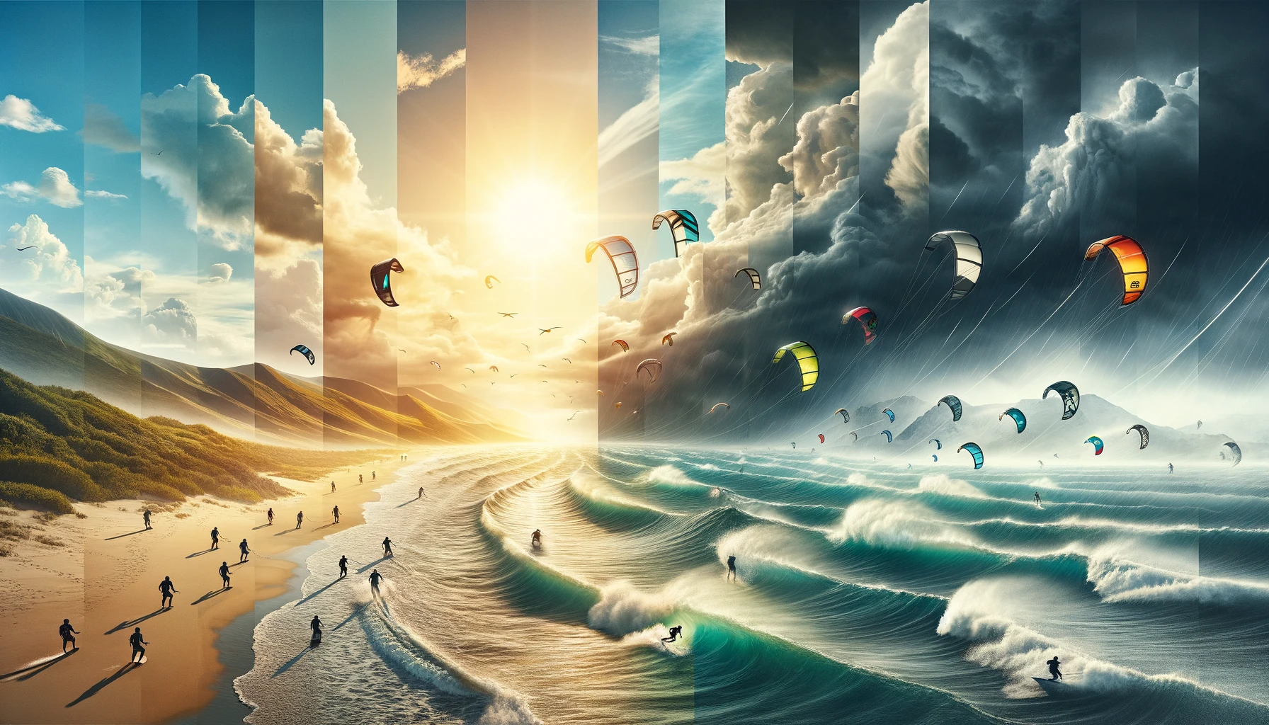 El Impacto de las Condiciones Climáticas en el Kitesurf