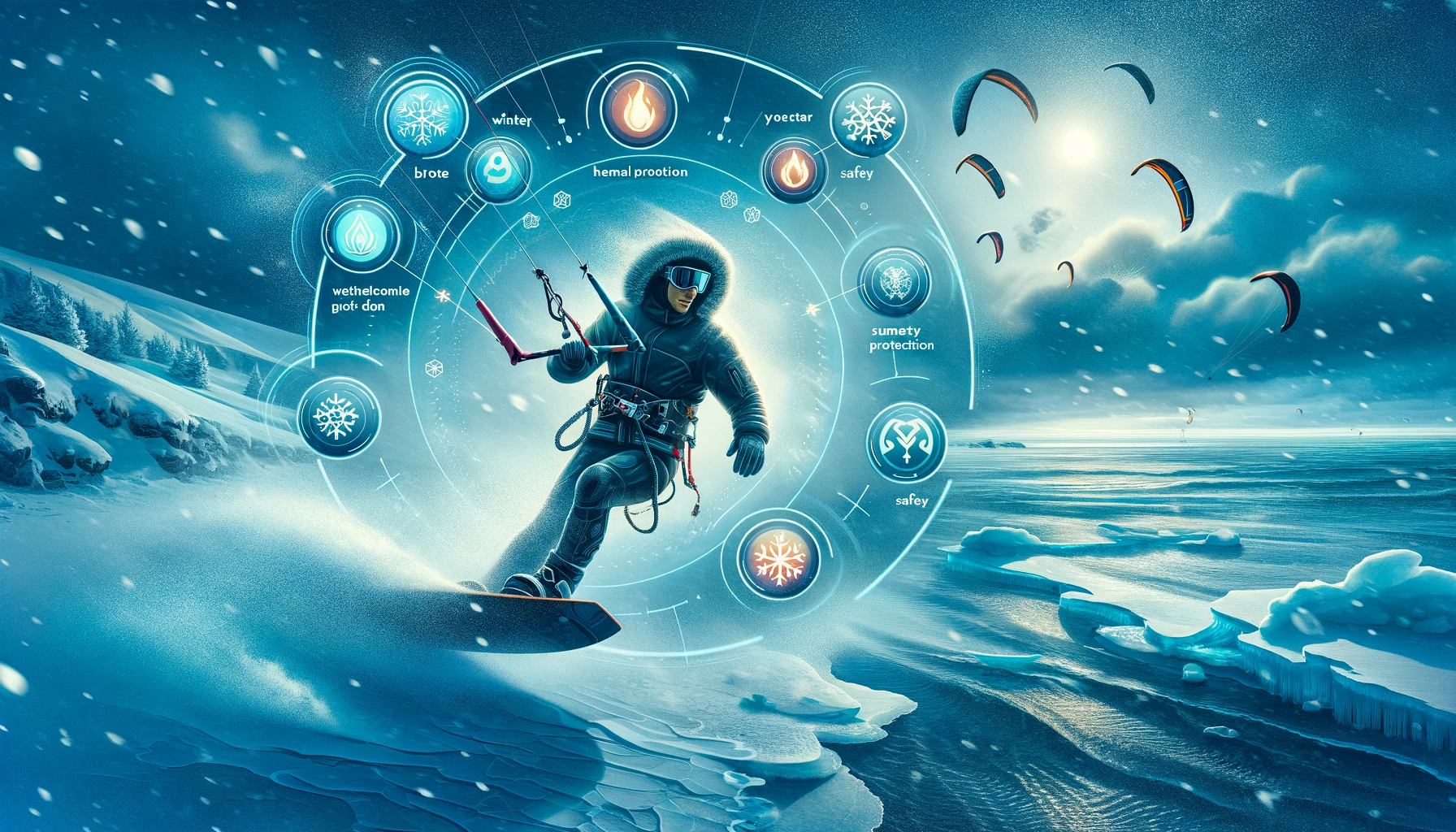 Kitesurf en Invierno: Consejos Esenciales para Desafiar el Frío