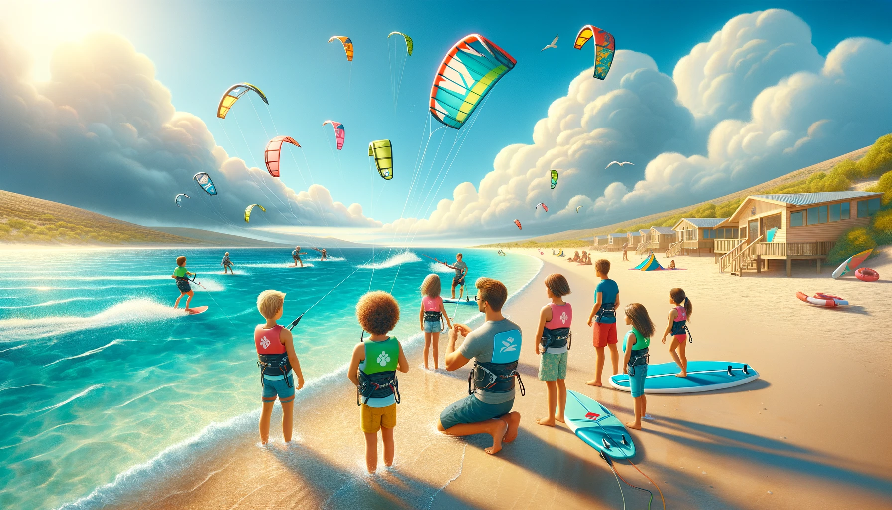 Kitesurf para Niños: Guía de Inicio Seguro y Divertido