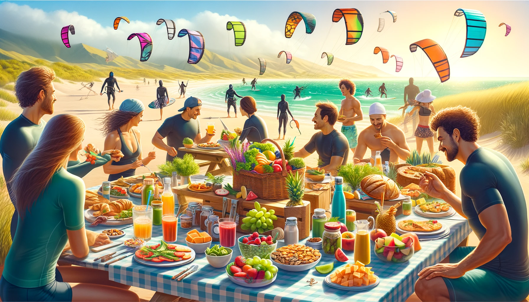 Consejos de Nutrición Específicos para Kitesurfistas