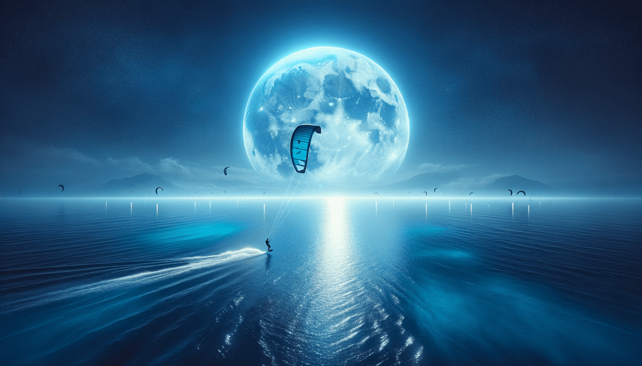 Kitesurf en Aguas de la Luna Azul: Una Vez en la Vida