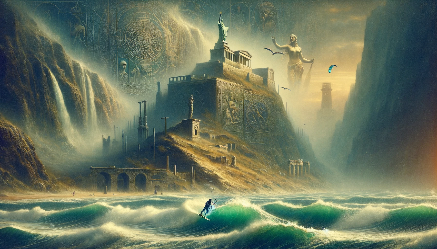 Kitesurf en el Camino de las Aguas Antiguas: Historias del Mar