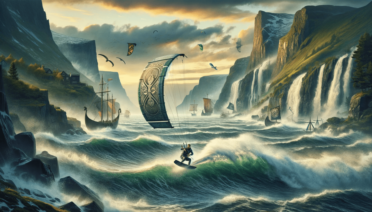 Kitesurf en la Senda de los Vikingos: Conquista y Aventura