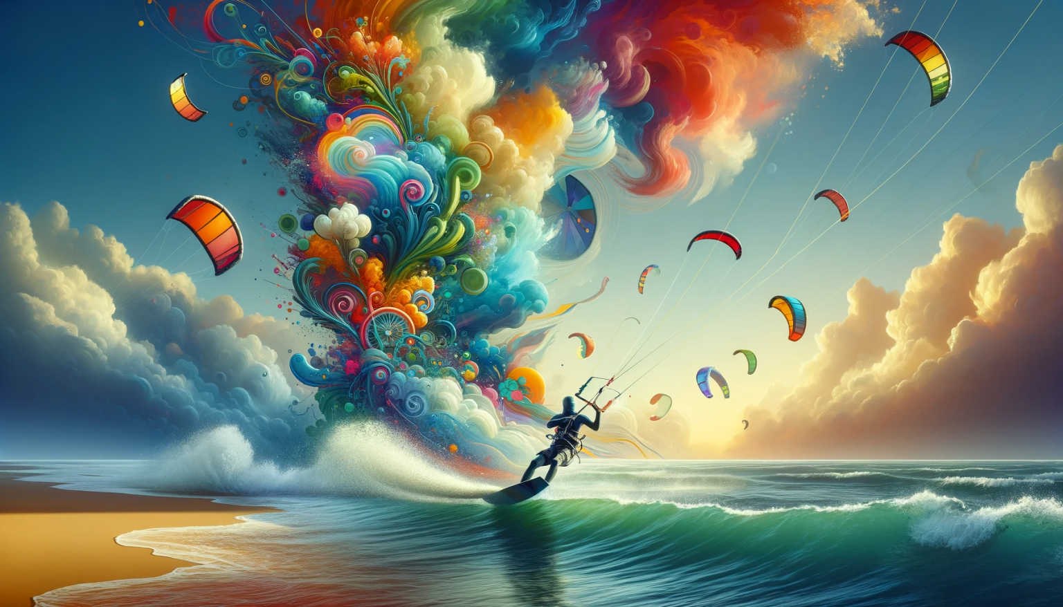 Kitesurf y Arte: Cómo este Deporte Inspira a los Artistas