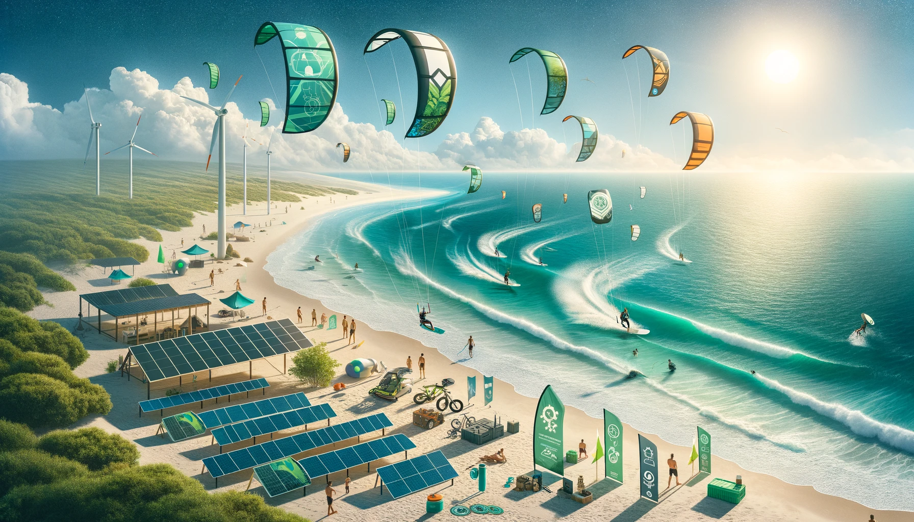 Kitesurf y Sustentabilidad: Proyectos Innovadores para un Futuro Verde