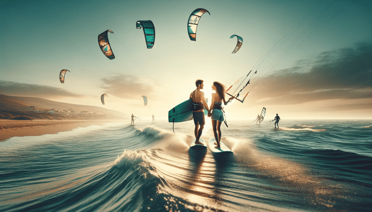 Kitesurf y Amor: Parejas que se Encontraron en el Mar