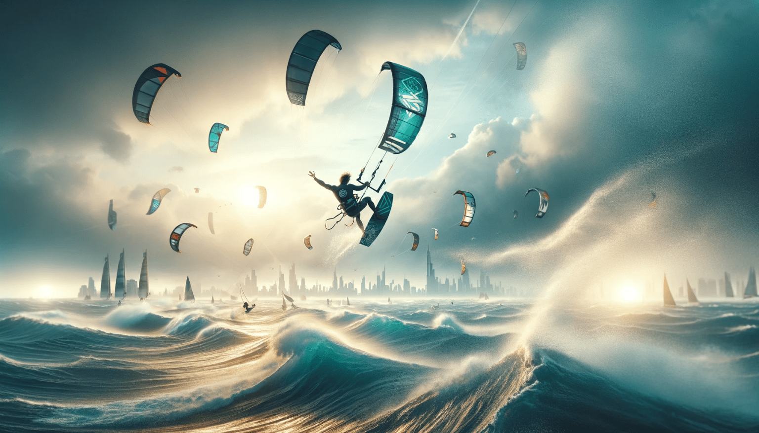 Kitesurf Extremo: Los Saltos y Trucos Más Asombrosos Jamás Vistos