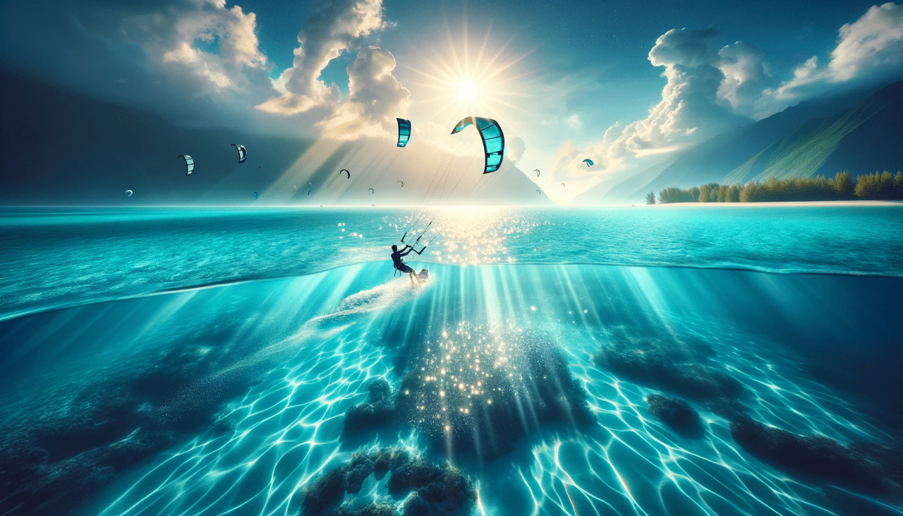 Kitesurf y la Magia de las Aguas Cristalinas
