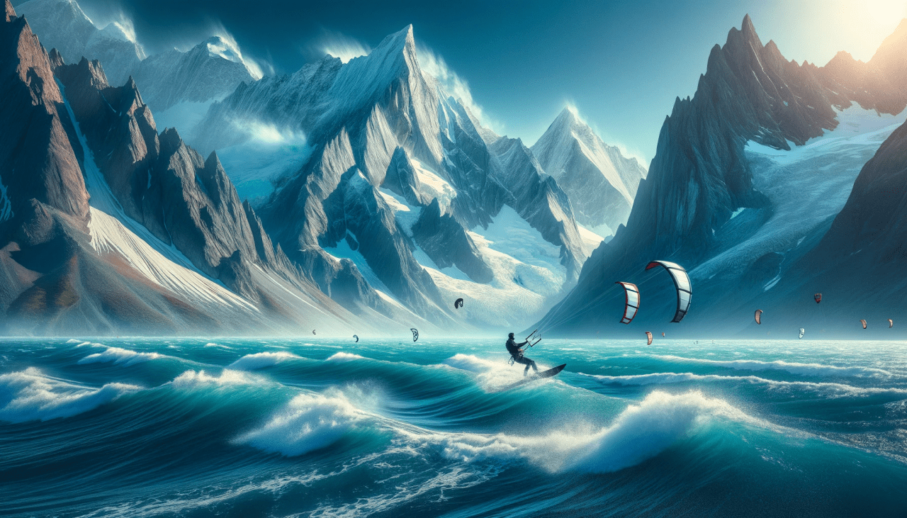 Kitesurf y la Experiencia de Navegar en Aguas de Alta Montaña