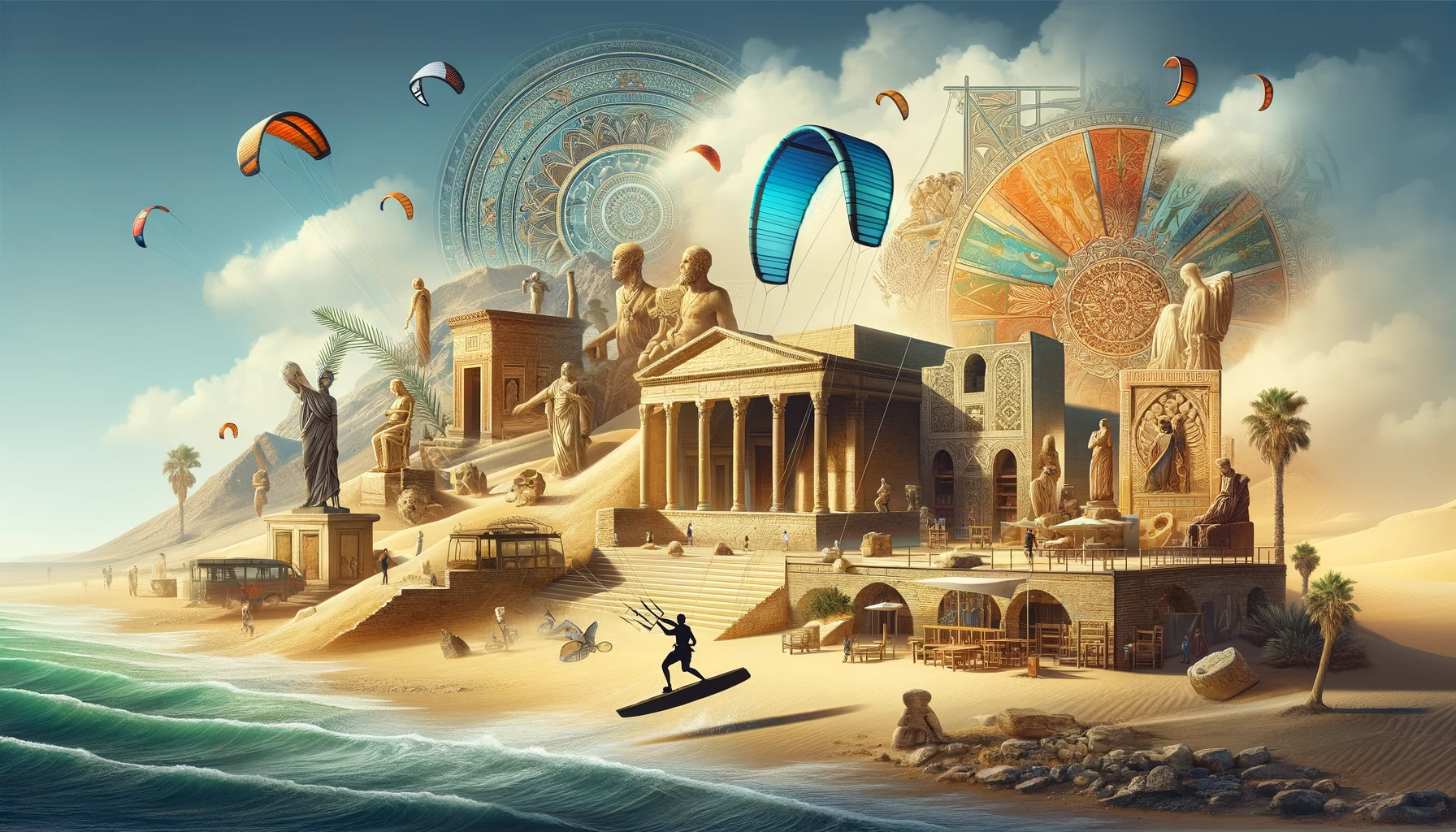 Kitesurf y la Exploración de Culturas Ancestrales