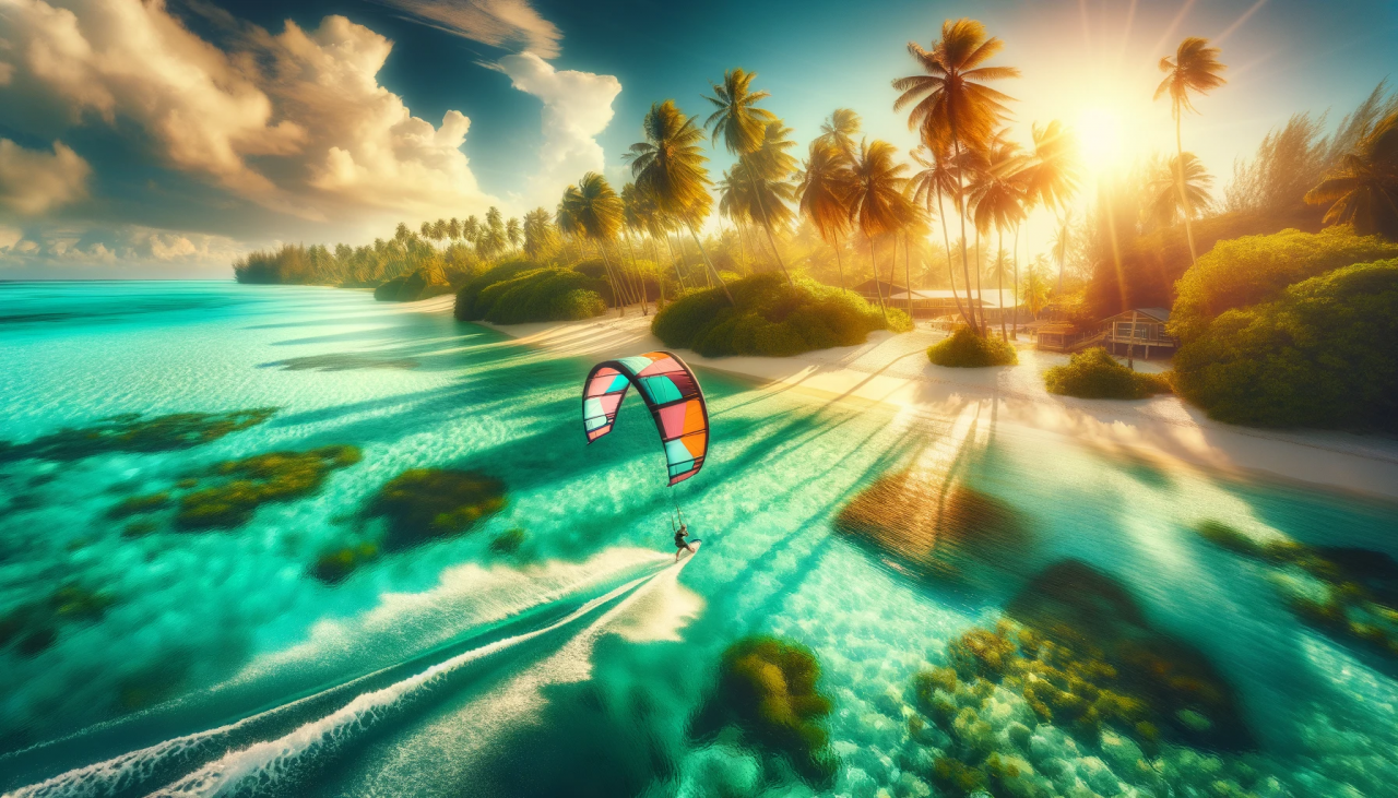 Kitesurf en Aguas Tropicales: Navegando en el Paraíso