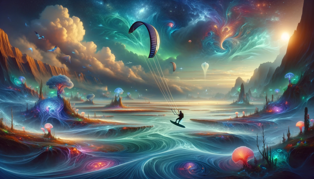 Kitesurf en Aguas de Ensueño: Explora Mundos Fantásticos