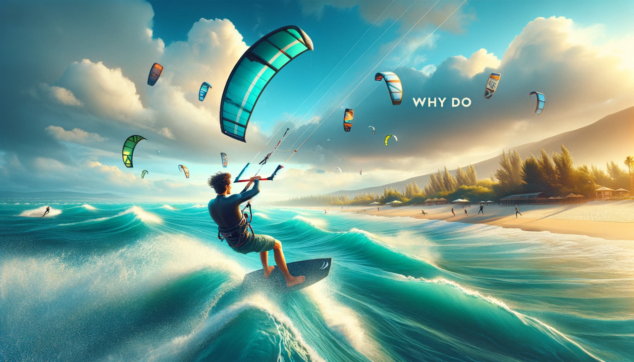 Por qué hacer kitesurf