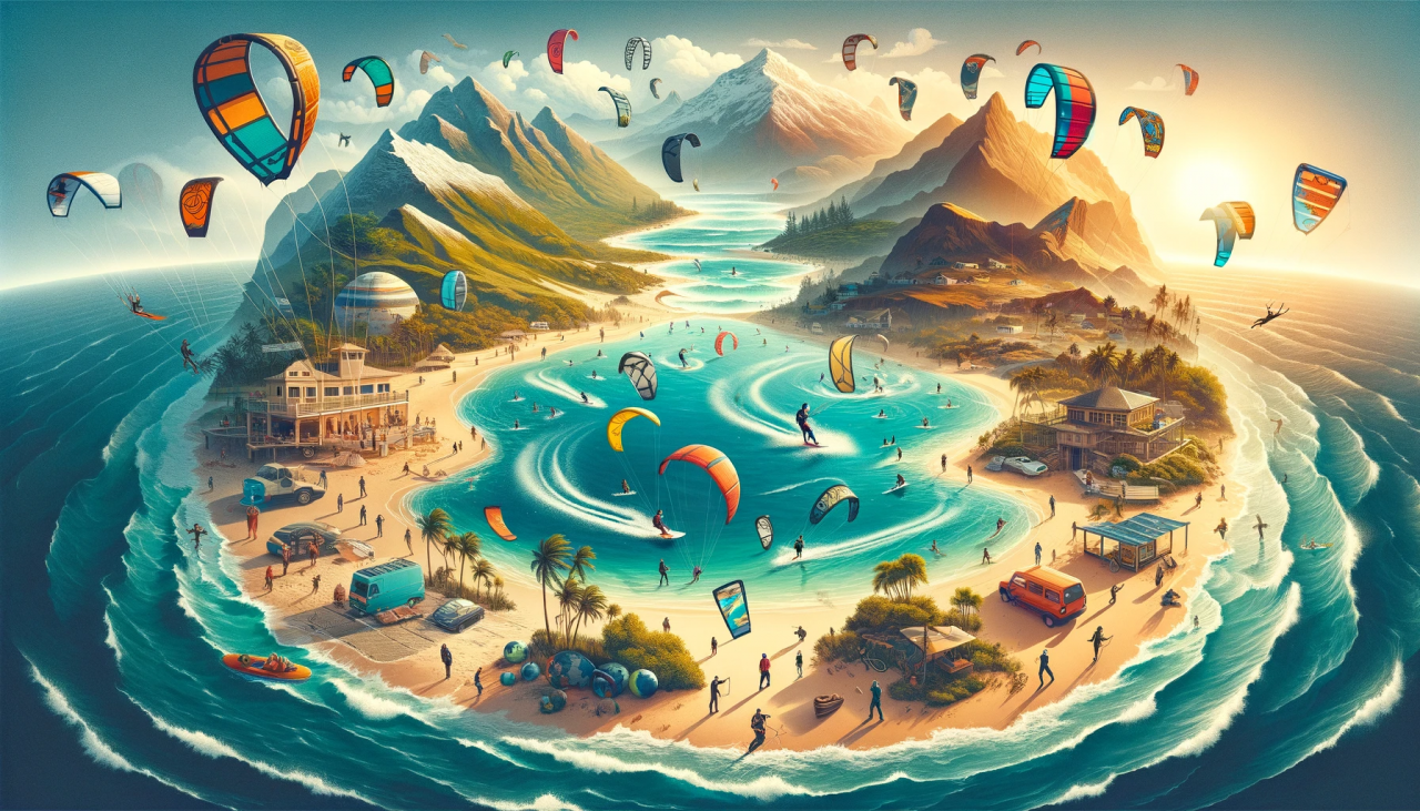 kitesurf donde se practica