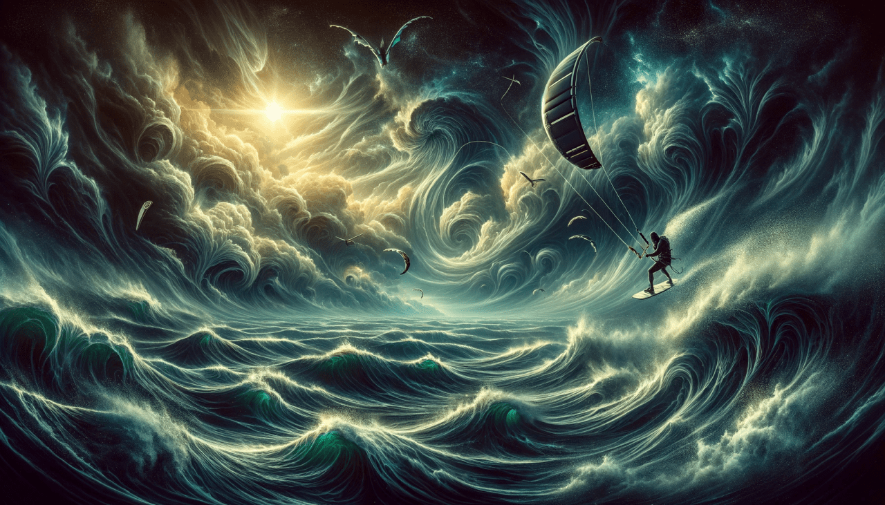 Kitesurf y la Odisea de Navegar en Mares Misteriosos
