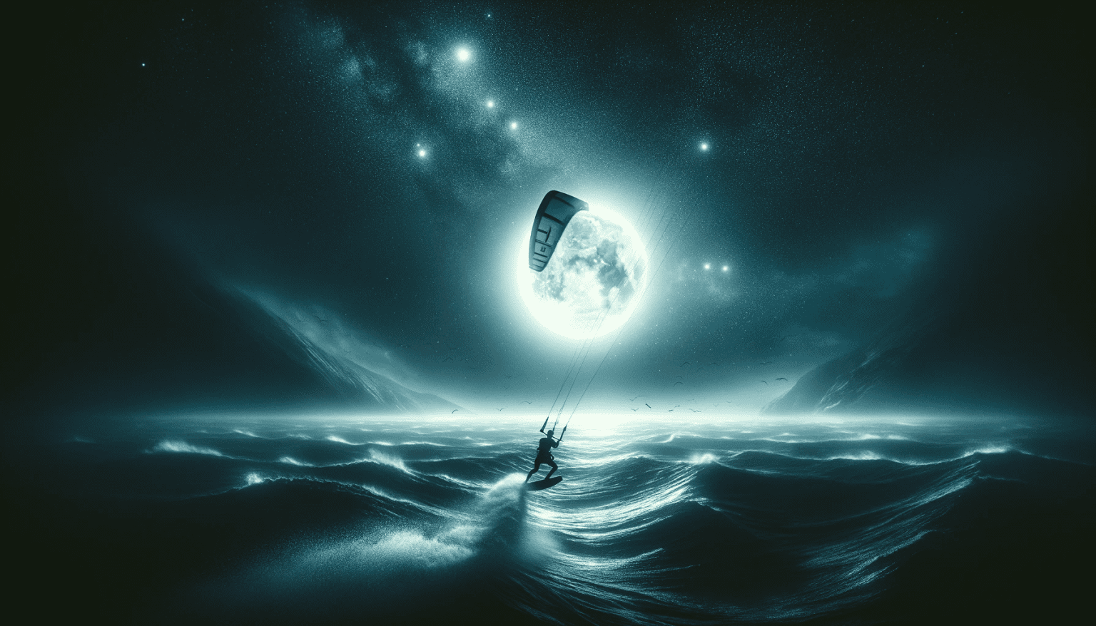 El Kitesurf en Aguas de la Noche Eterna: Desafíos en la Oscuridad