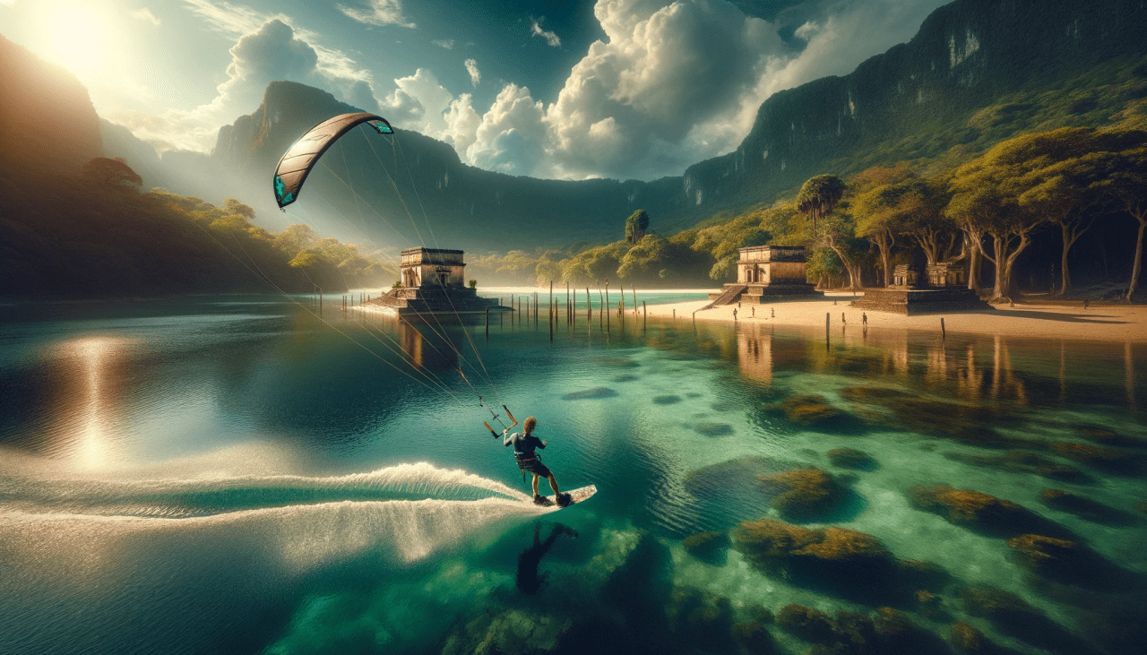 El Kitesurf y la Aventura en Aguas Sagradas: Respeto y Admiración