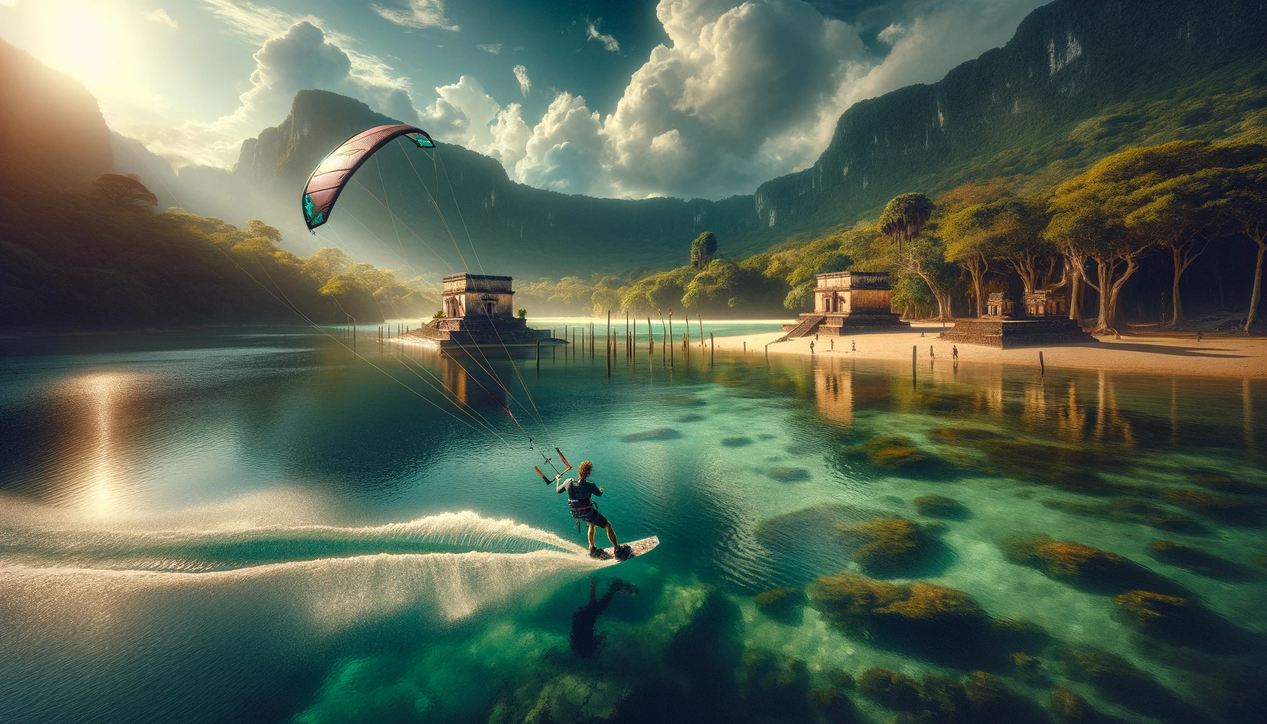 El Kitesurf y la Aventura en Aguas Sagradas: Respeto y Admiración