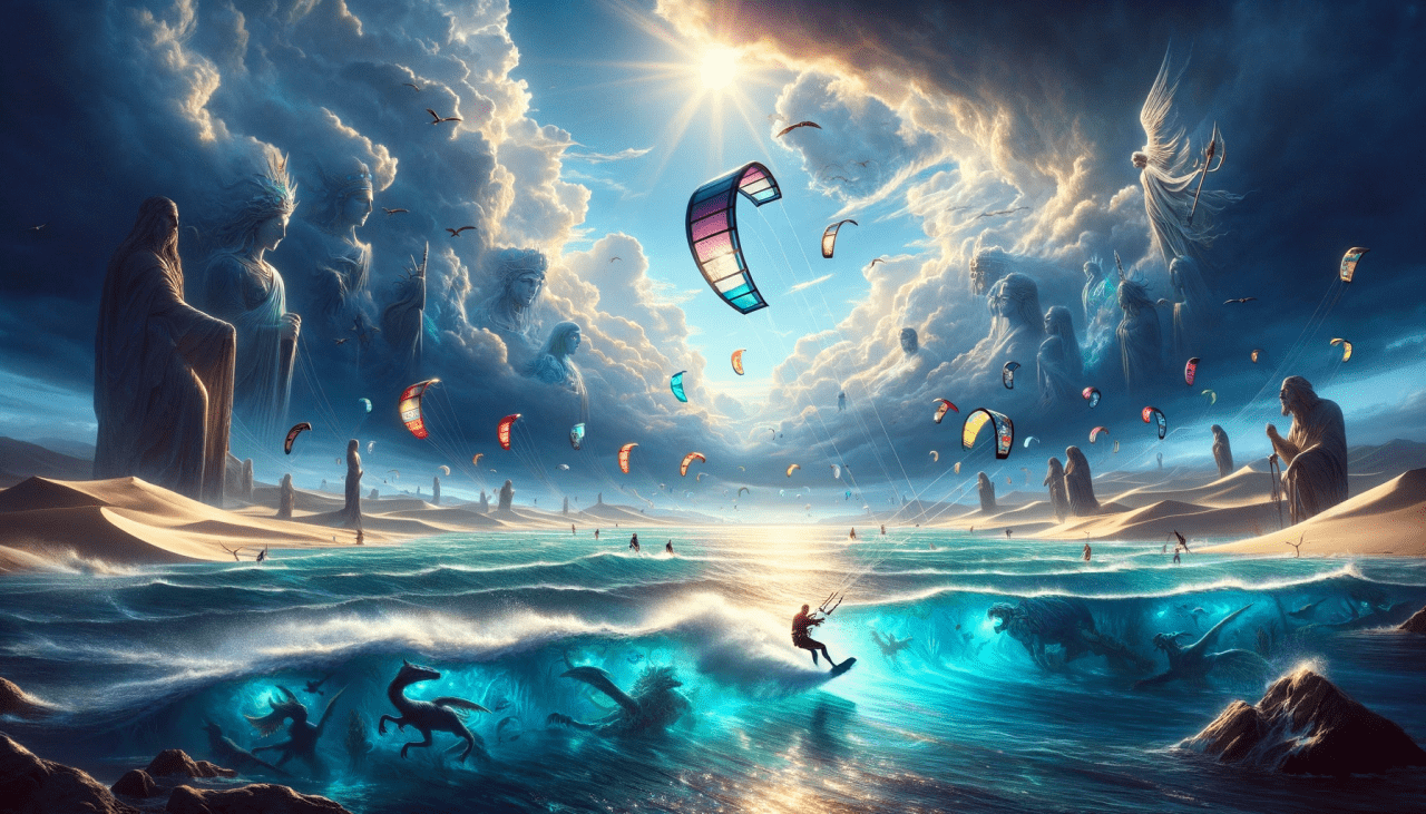 Kitesurf y la Leyenda del Mar Eterno: Navegando en Aguas de Historia