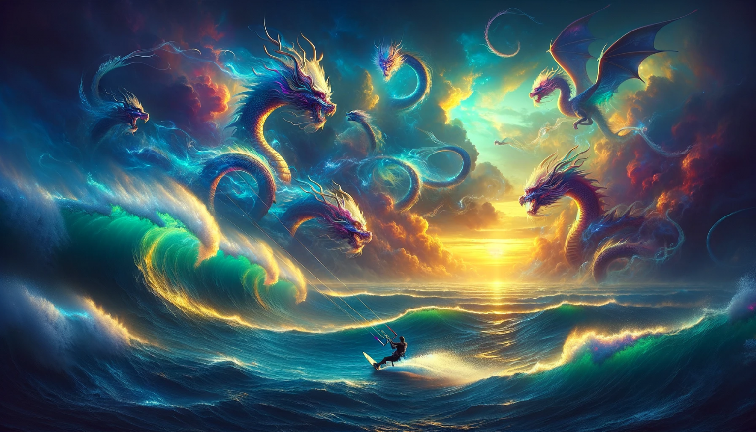 Kitesurf en Aguas del Dragón: Leyendas y Mitos Hechos Realidad